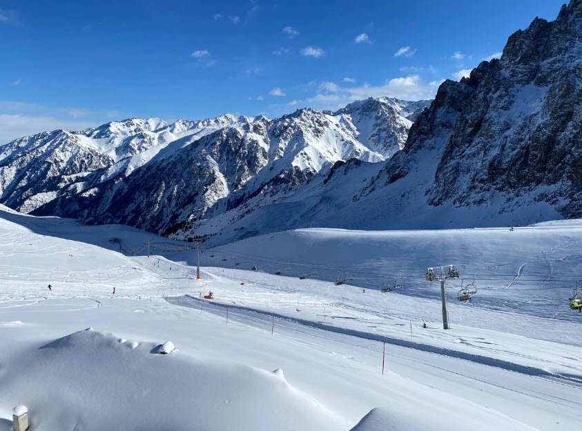 Shymbulak Ski Resort, Almaty Region, Kazakhstan